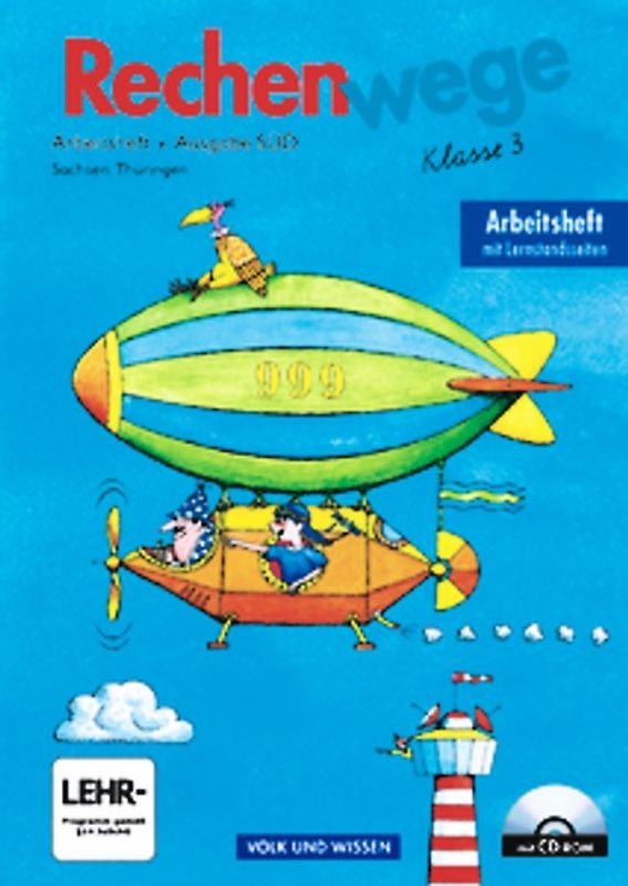 Rechenwege - Sachsen, Thüringen - Bisherige Ausgabe / 3. Schuljahr - Arbeitsheft