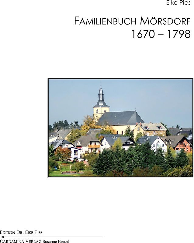 Familienbuch Mörsdorf 1670-1798