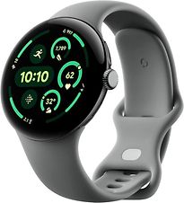 Image of Google Pixel Watch 3 45 mm mathazelaar op sportbandje hazelaar [wifi] (Refurbished)