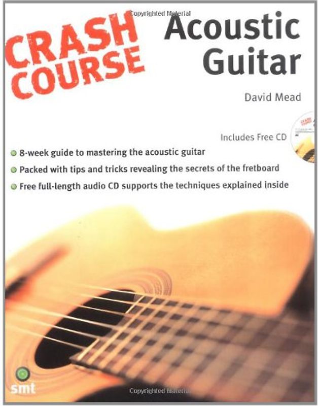 Crash Course Acoustic Guitar (Guitar Book & CD): Noten, CD für Gitarre