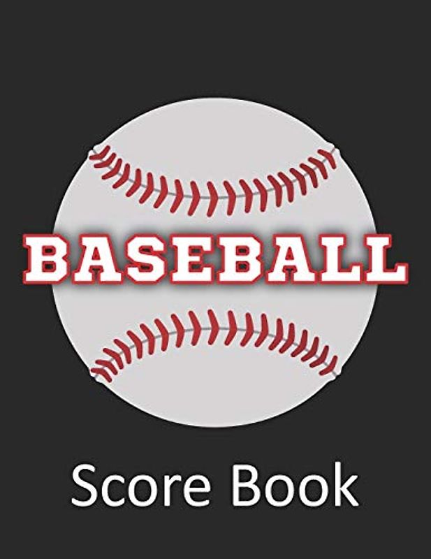 BASEBALL Score Book: For Scoring Baseball Games Large Size 8.5 x 11 inch Obvious Text | Baseball Scorecards | Baseball Score Keeper Book | Baseball Score Keeping Vol.2