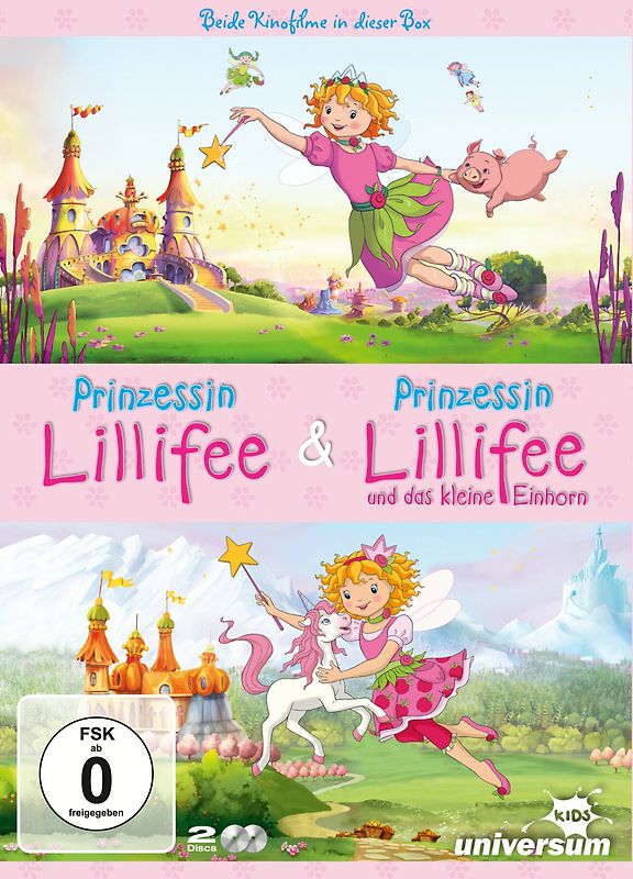 Prinzessin Lillifee / Prinzessin Lillifee und das letzte Einhorn [2 DVDs] DVD