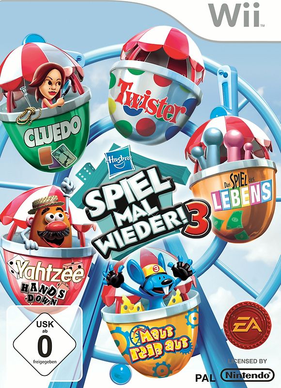 Hasbro Spiel mal wieder 3 Nintendo Wii