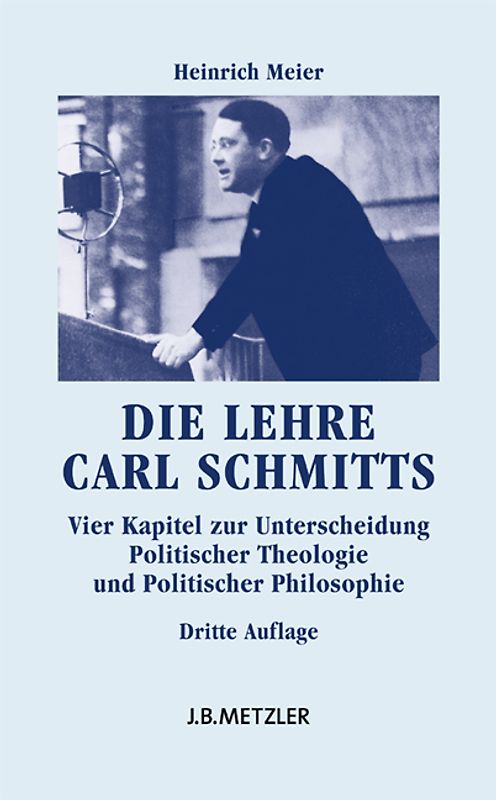 Die Lehre Carl Schmitts