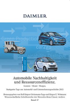 Automobile Nachhaltigkeit und Ressourceneffizienz - Band 17