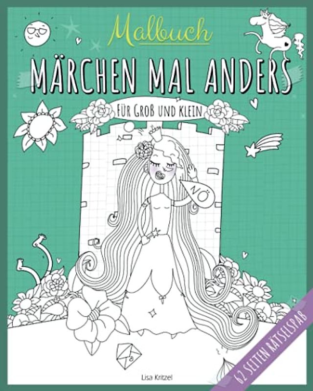 Malbuch - Märchen mal anders