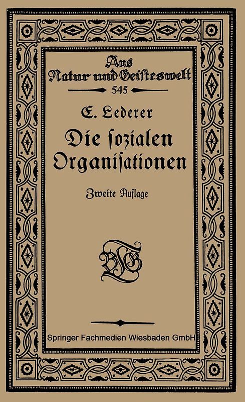 Die Sozialen Organisationen