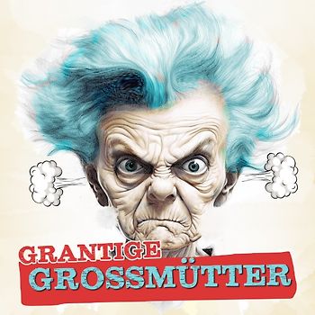 Grantige Grossmütter Malbuch für Erwachsene