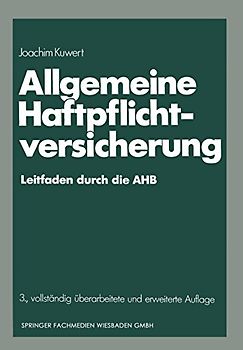 Allgemeine Haftpflichtversicherung