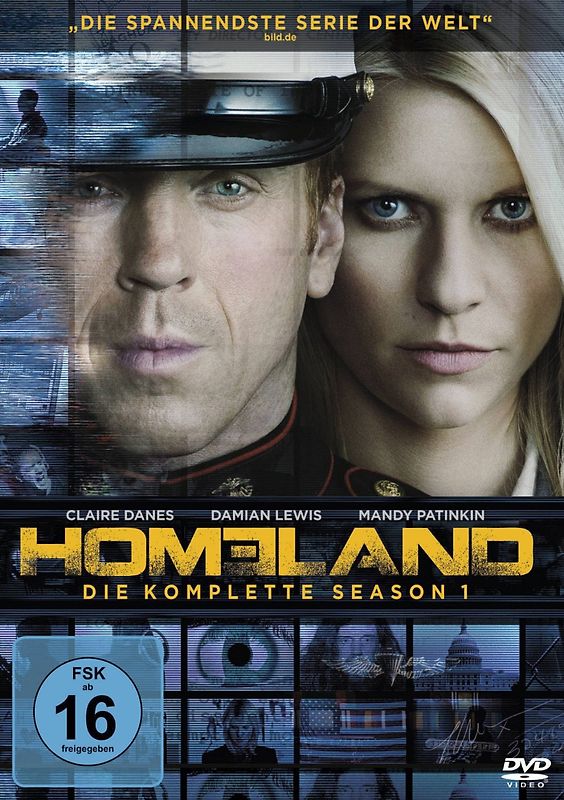 Homeland: Die komplette Season 1 [4 DVDs] DVD