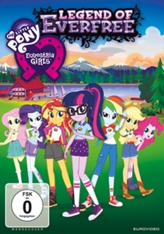 My Little Pony: Equestria Girls-Legend of Everfr DVD