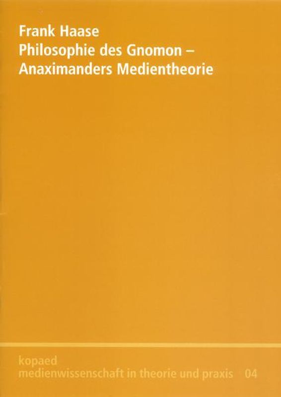 Philosophie des Gnomon