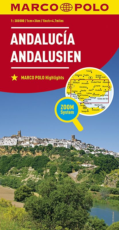 MARCO POLO Regionalkarte Andalusien 1:300.000