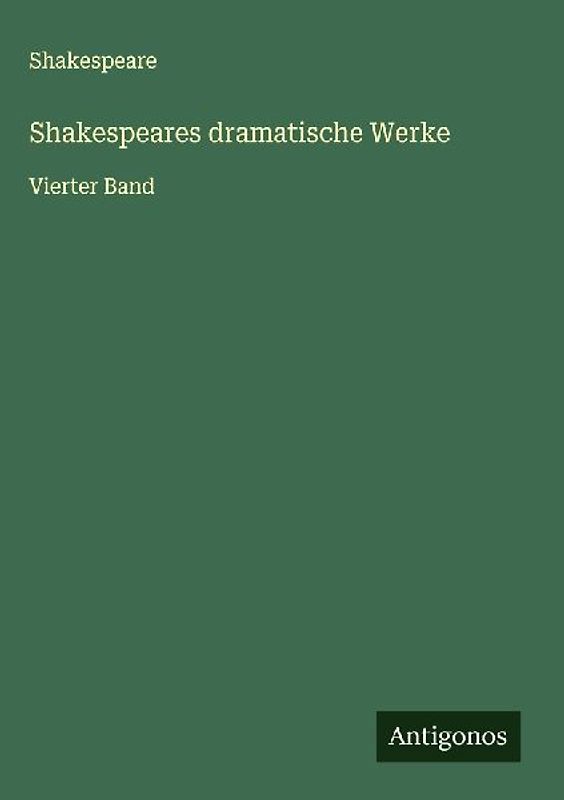 Shakespeares dramatische Werke