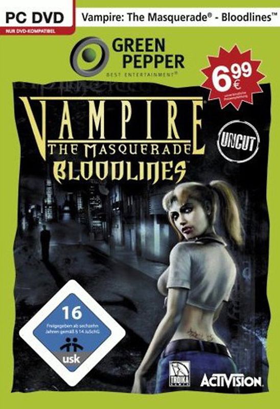 Vampire: Die Maskerade - Bloodlines (Green Pepper) PC Spiele