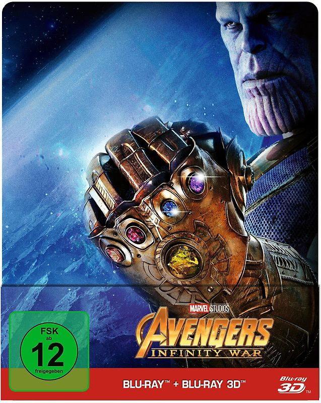 Avengers: Infinity War 3D [inkl. Blu-ray, Steelbook] 3D Blu-ray Disc