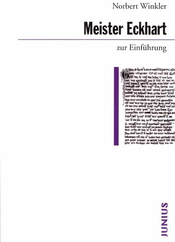 Meister Eckhart zur Einführung