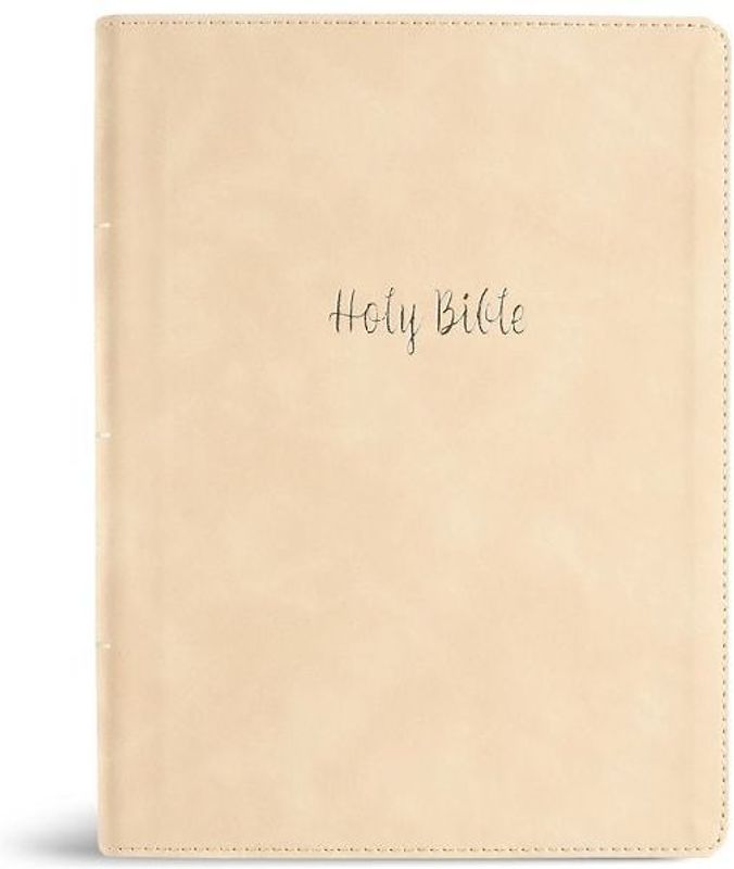 CSB Verse-By-Verse Reference Bible, Digital Study Edition, Cream Leathertouch