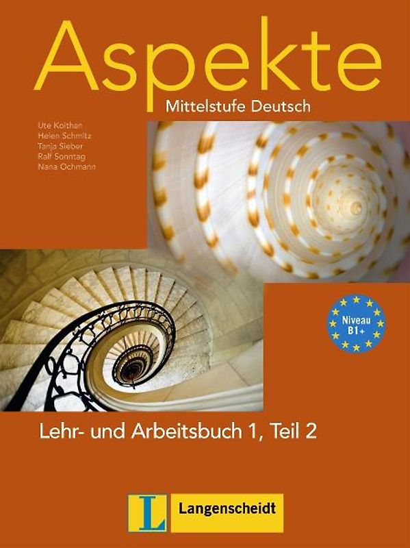 Aspekte 1 (B1+) in Teilbänden - Lehr- und Arbeitsbuch Teil 2 mit Audio-CD. Mittelstufe Deutsch