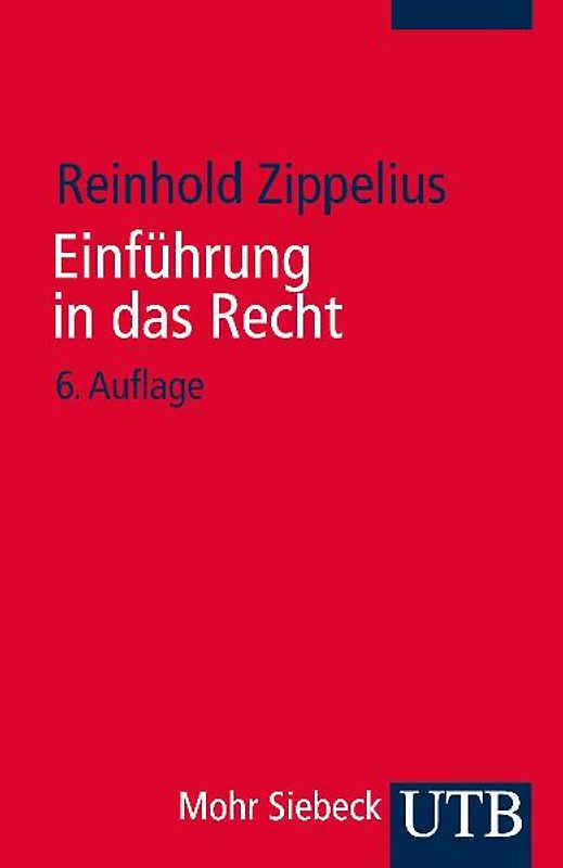 Einführung in das Recht