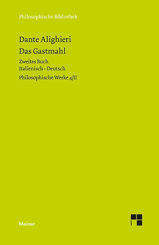 Das Gastmahl. Zweites Buch