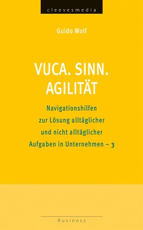 VUCA. SINN. AGILITÄT