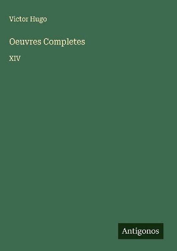 Oeuvres Completes