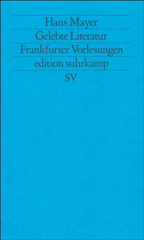 Gelebte Literatur