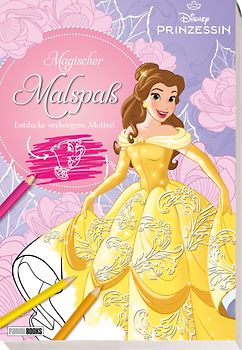 Disney Prinzessin: Magischer Malspaß - Entdecke verborgene Motive!
