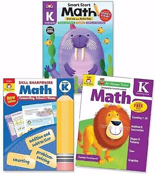 My First Math Workbooks Pack, Kindergarten