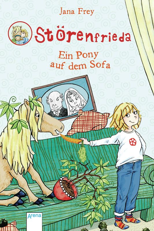 Störenfrieda. Ein Pony auf dem Sofa