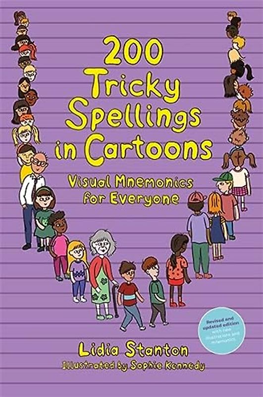 200 Tricky Spellings in Cartoons: Visual Mnemonics for Everyone - Us Edition