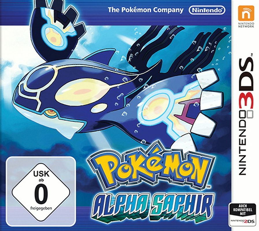 Pokémon Alpha Saphir Nintendo 3DS
