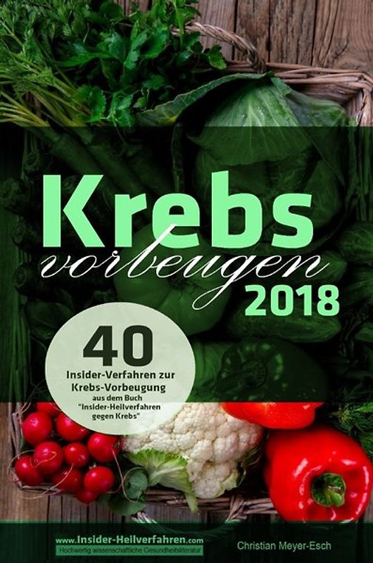 Krebs vorbeugen 2018
