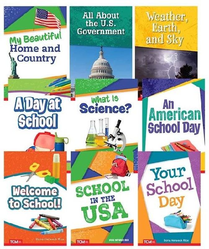 Get Ready Vocabulary Readers Complete 9-Book Set