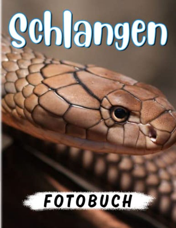Schlangen Fotobuch: Sammlung eines Reptils mit 40 hochwertigen und einzigartigen Fotos im Inneren | Geschenke für alle Altersgruppen zum Dekorieren und Erfahren Sie mehr darüber
