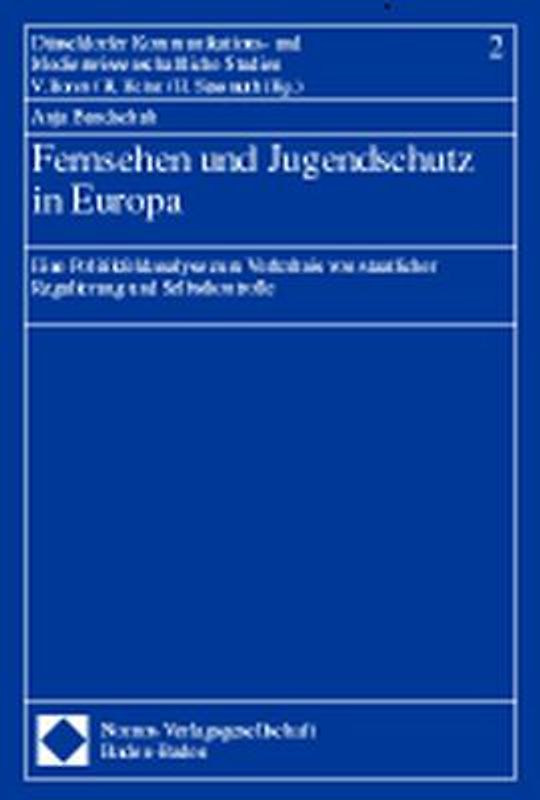 Fernsehen und Jugendschutz in Europa