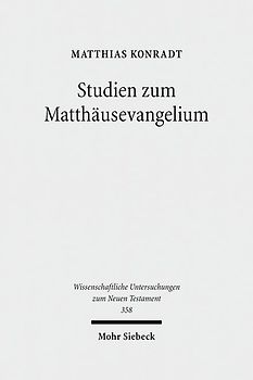 Studien zum Matthäusevangelium