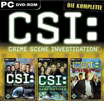 CSI Complete (Triple Pack) PC Spiele