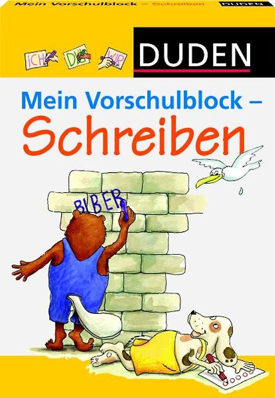 Mein Vorschulblock - Schreiben