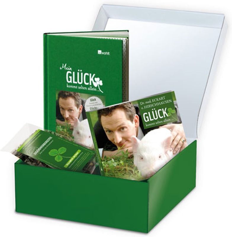 Geschenkbox mit Buch: Hirschhausen - Die Glücksbox