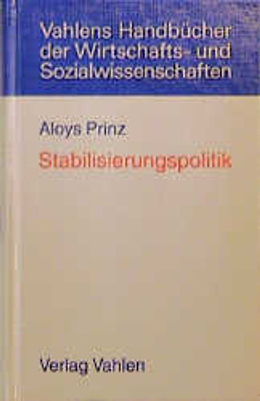 Stabilisierungspolitik