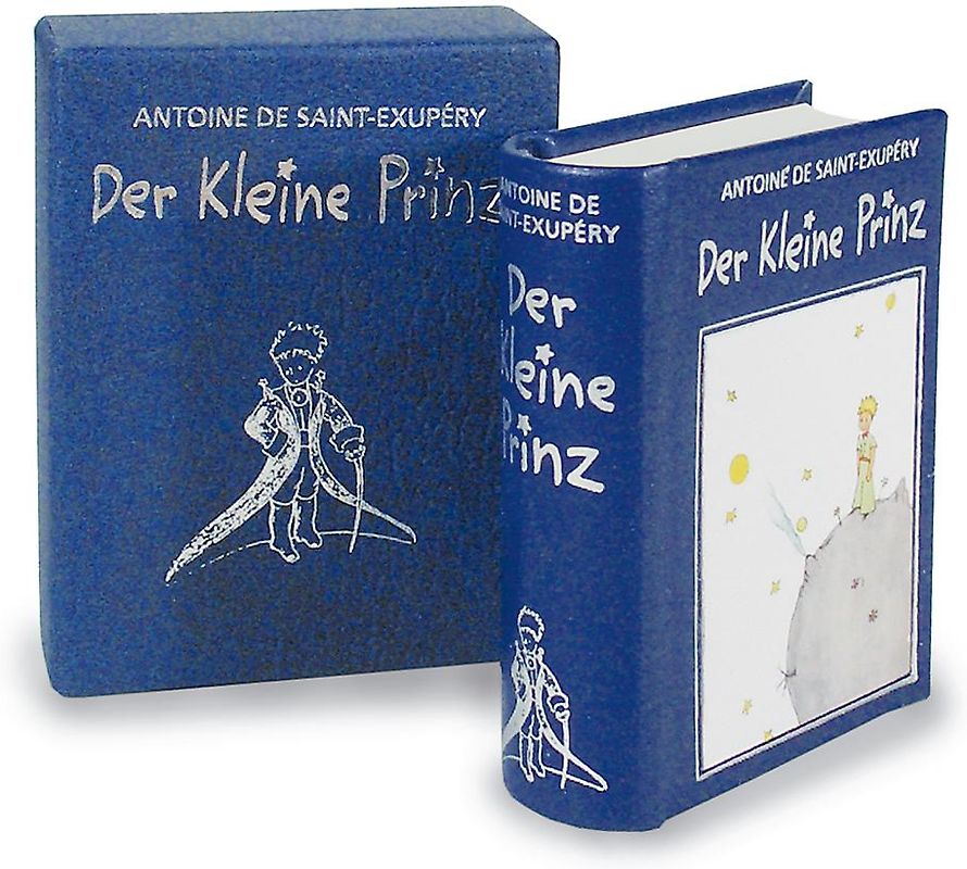 Der Kleine Prinz. Miniaturausgabe. Silberschnitt