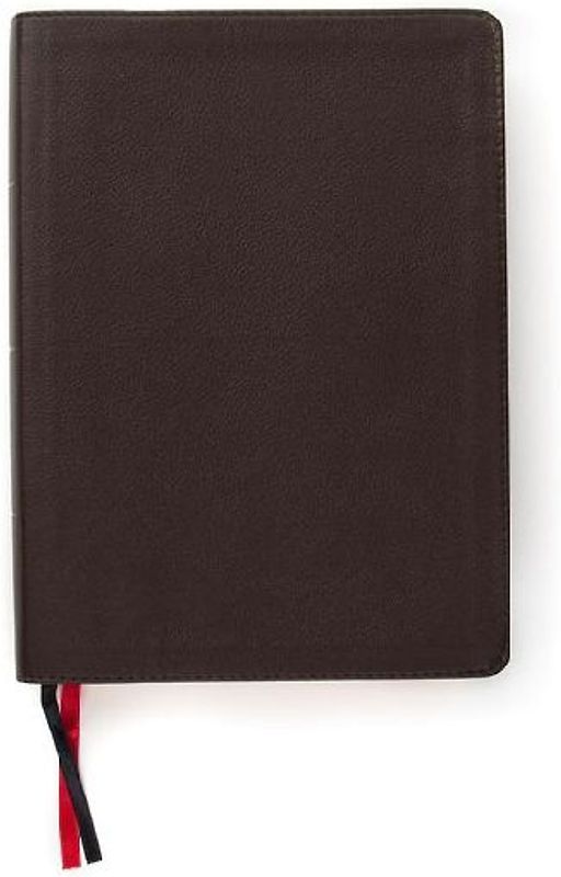 CSB Study Bible, Brown Genuine Leather, Indexed