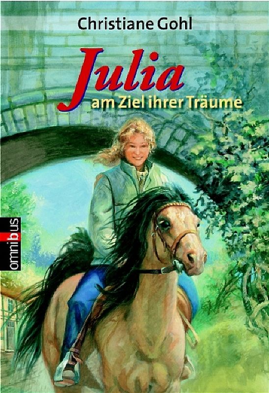 Julia am Ziel ihrer Träume