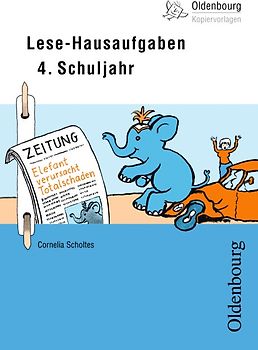 Oldenbourg Kopiervorlagen / Lese-Hausaufgaben. Für das 4. Schuljahr - Band 177