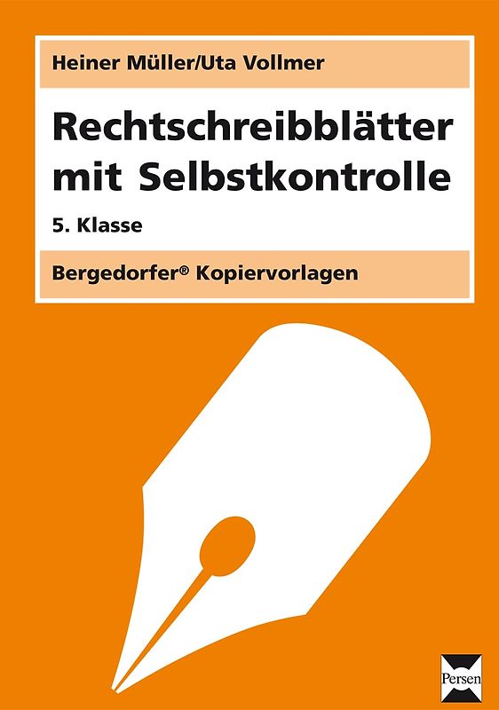 Rechtschreibblätter mit Selbstkontrolle - 5. Kl.