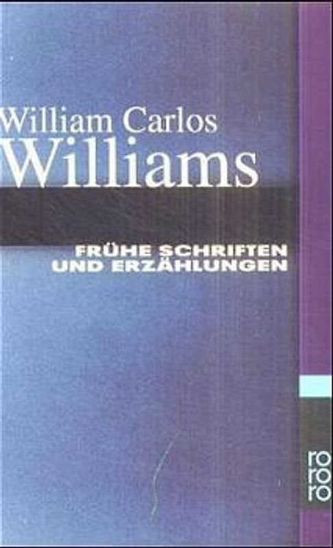 Frühe Schriften und Erzählungen