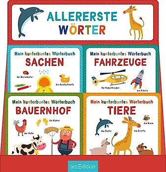 Display: Meine kunterbunten Wörterbücher: Mit 4 x 5 Ex.
