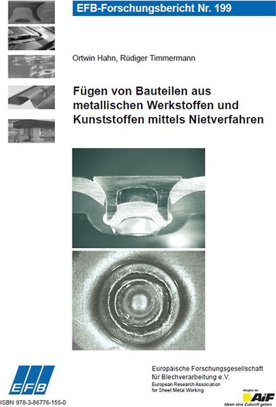Fügen von Bauteilen aus metallischen Werkstoffen und Kunststoffen mittels Nietverfahren